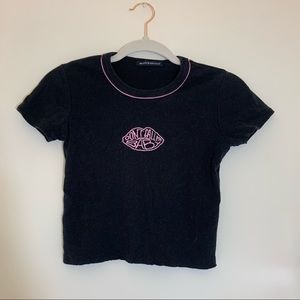 brandy melville “don’t call me baby” ashlyn top